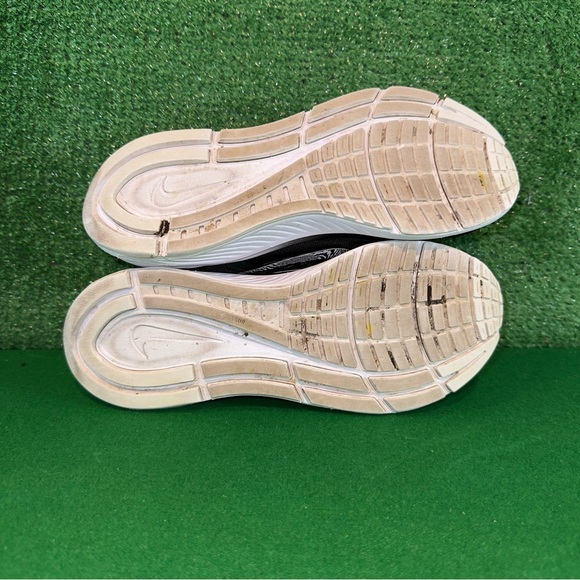 Nike Air Zoom Structure 24 Black Zebra Iridescent DX9626-001 Women Size 7.5 - Picture 5 of 6